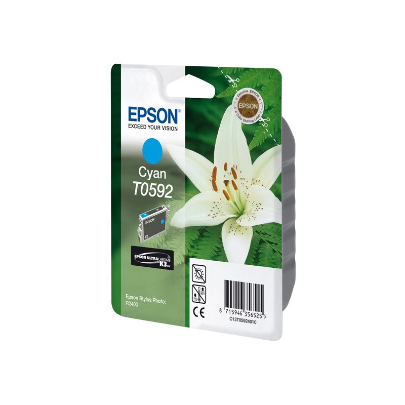 Epson Cartuccia Ciano T0592, 13ml