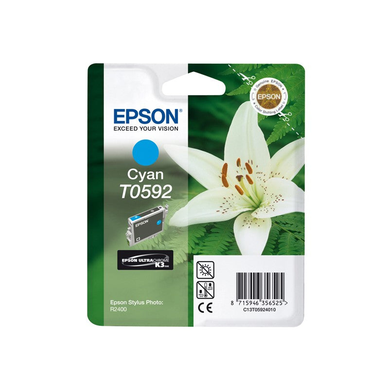 Epson Cartuccia Ciano T0592, 13ml