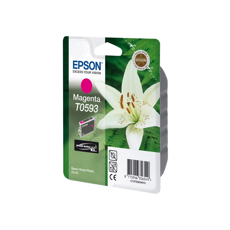 Epson Cartuccia Magenta T0593, 13ml