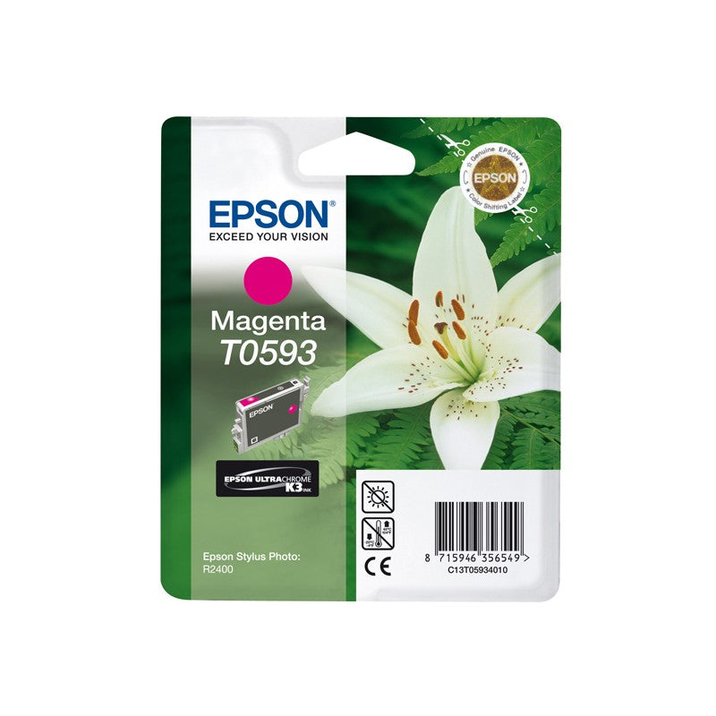 Epson Cartuccia Magenta T0593, 13ml