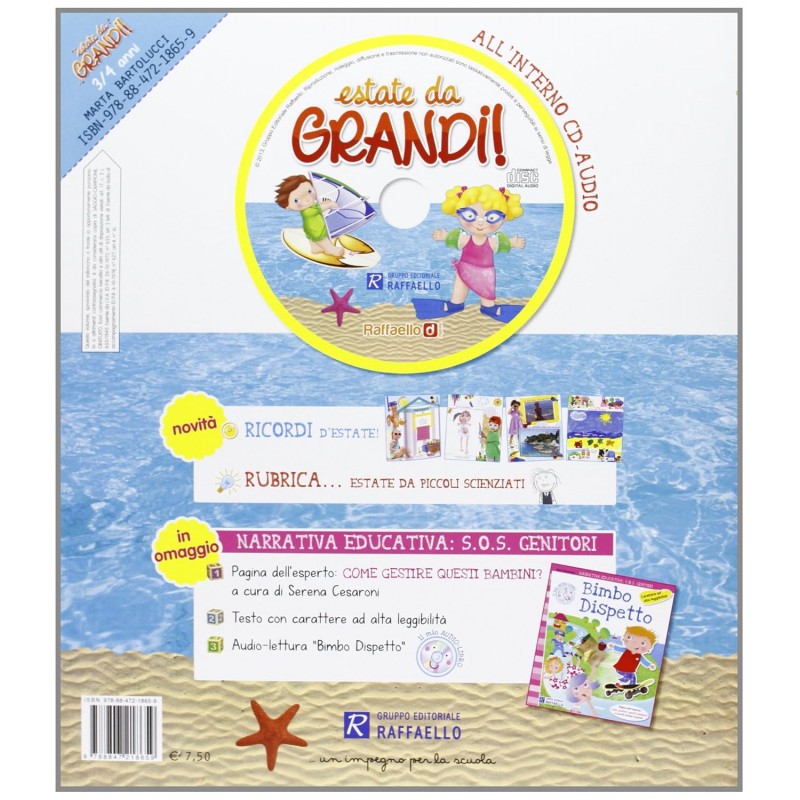 Estate Da Grandi - 3/4 Anni
