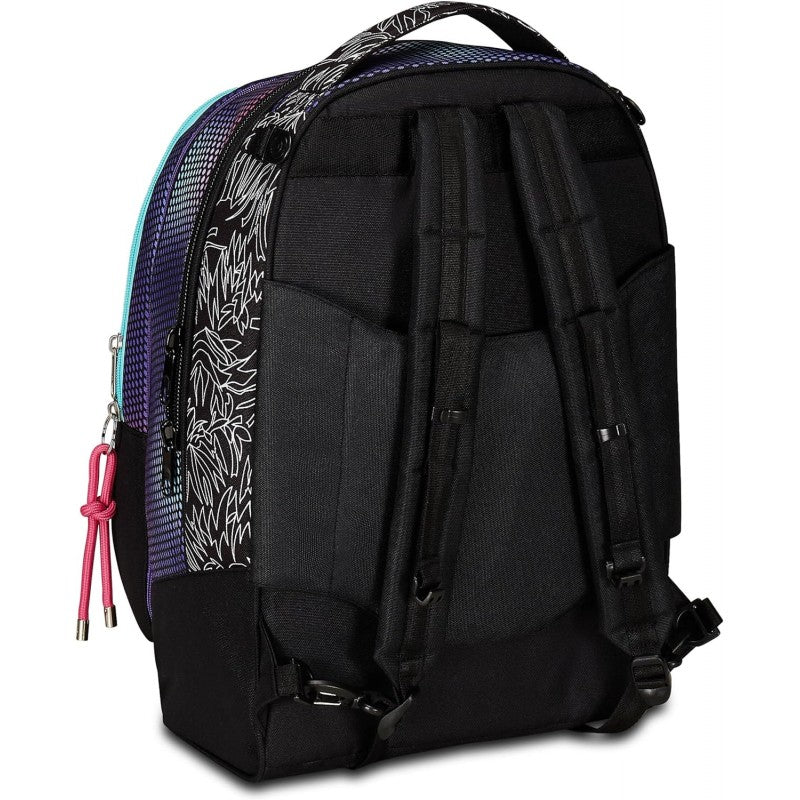 Even Trolley Scuola Jack Detach 3 Ruote, Rosa, Shadefull Girl, 3 In 1