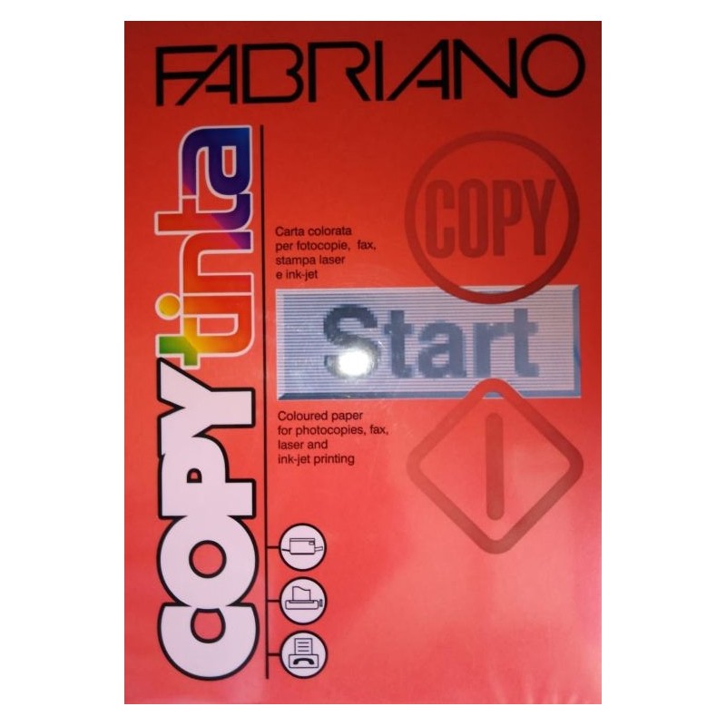Fabriano Copy Tinta A4 140gr – Rosso