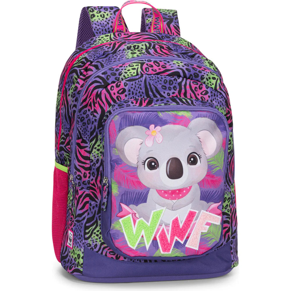 Zaino Organizzato WWF Koala - Viola - Franco Cosimo Panini