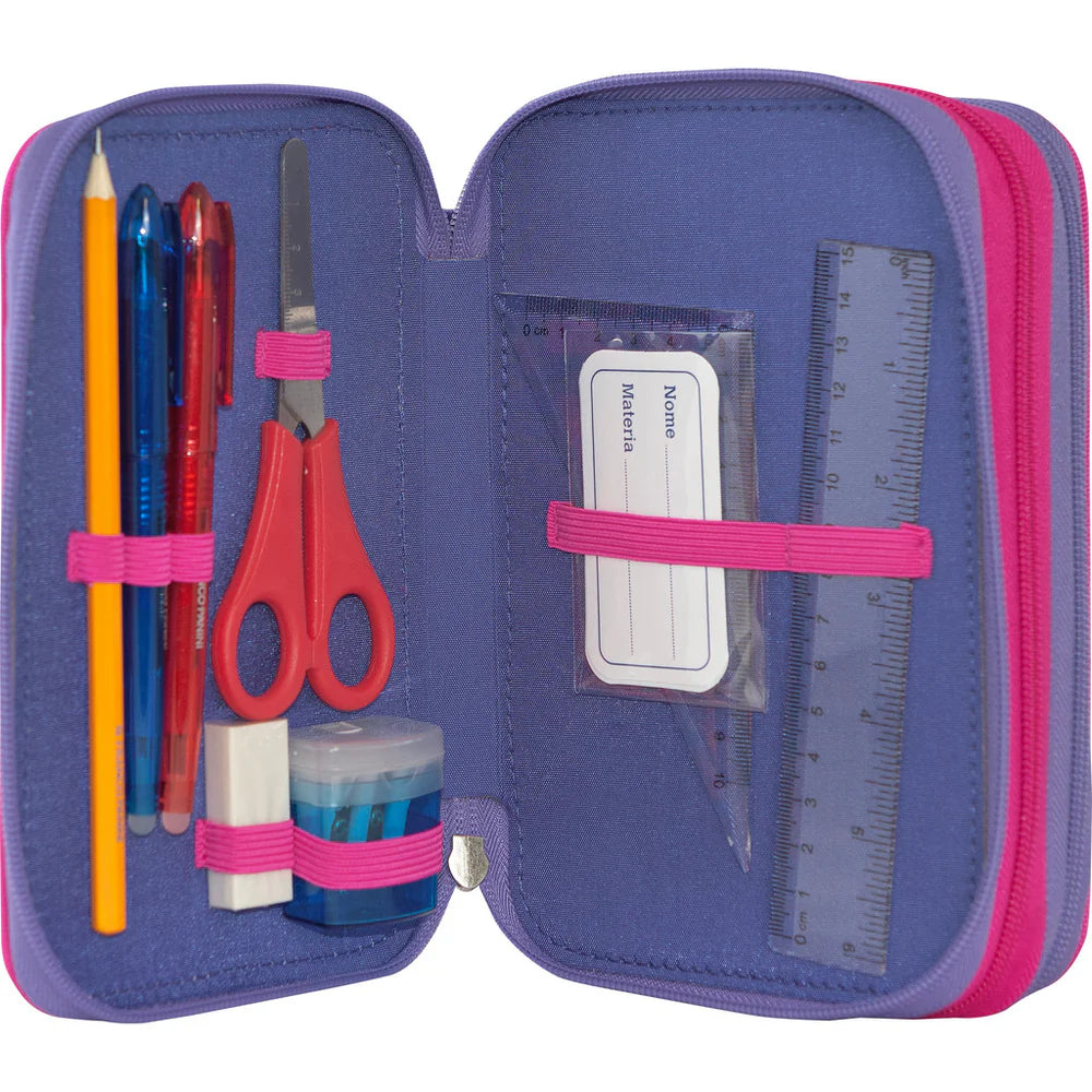 Astuccio 3 Zip WWF Koala - Viola - Franco Cosimo Panini