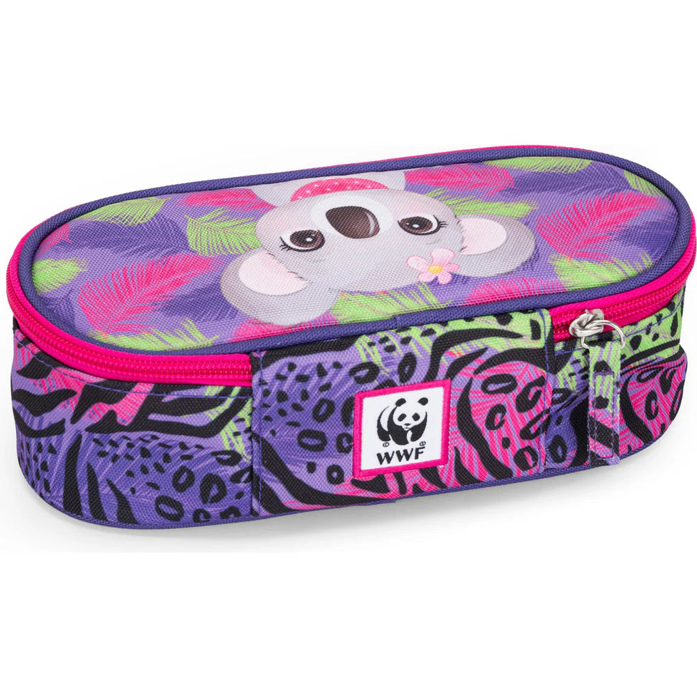 Astuccio Ovale WWF Koala - Viola - Franco Cosimo Panini