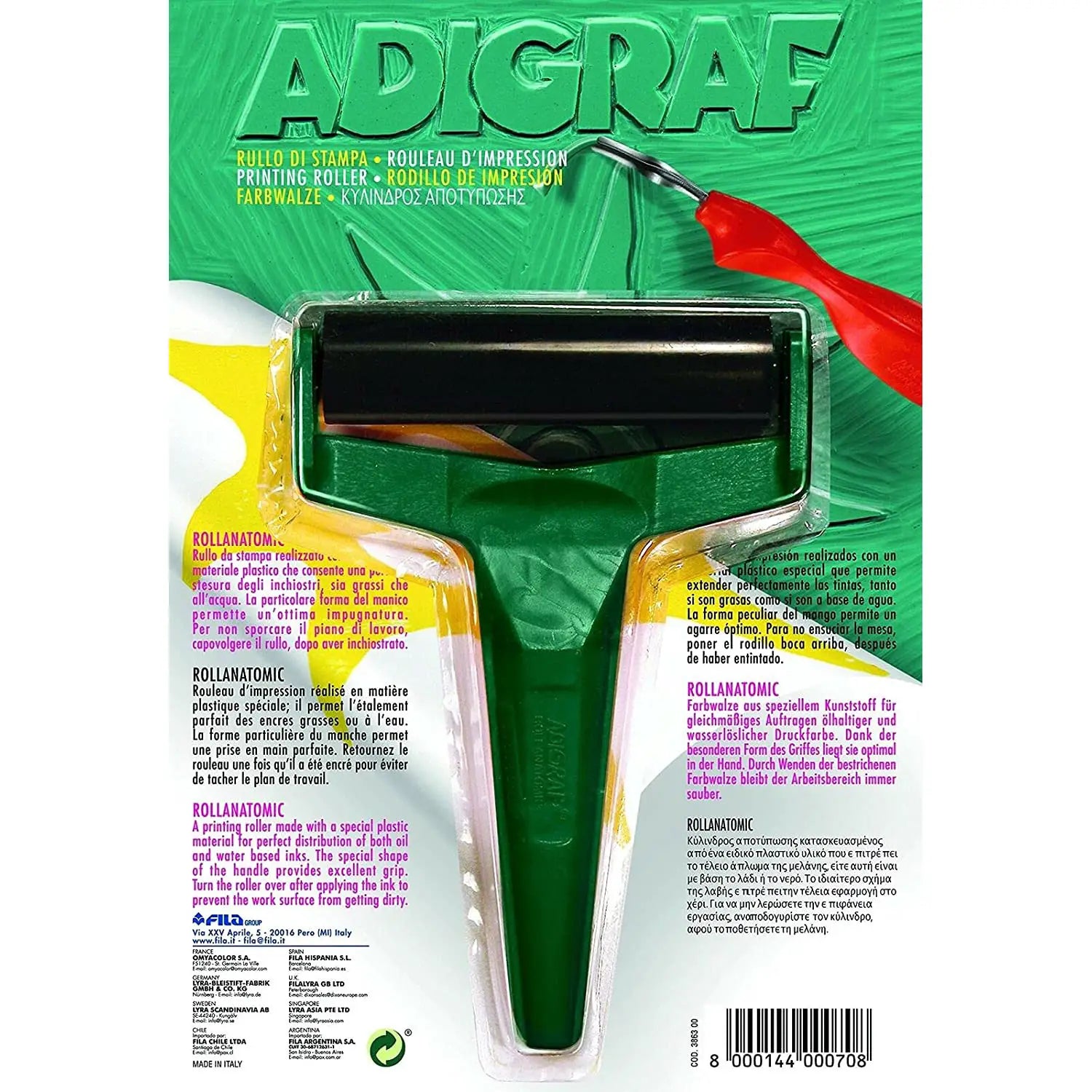 Adigraf Rullo per Inchiostrare