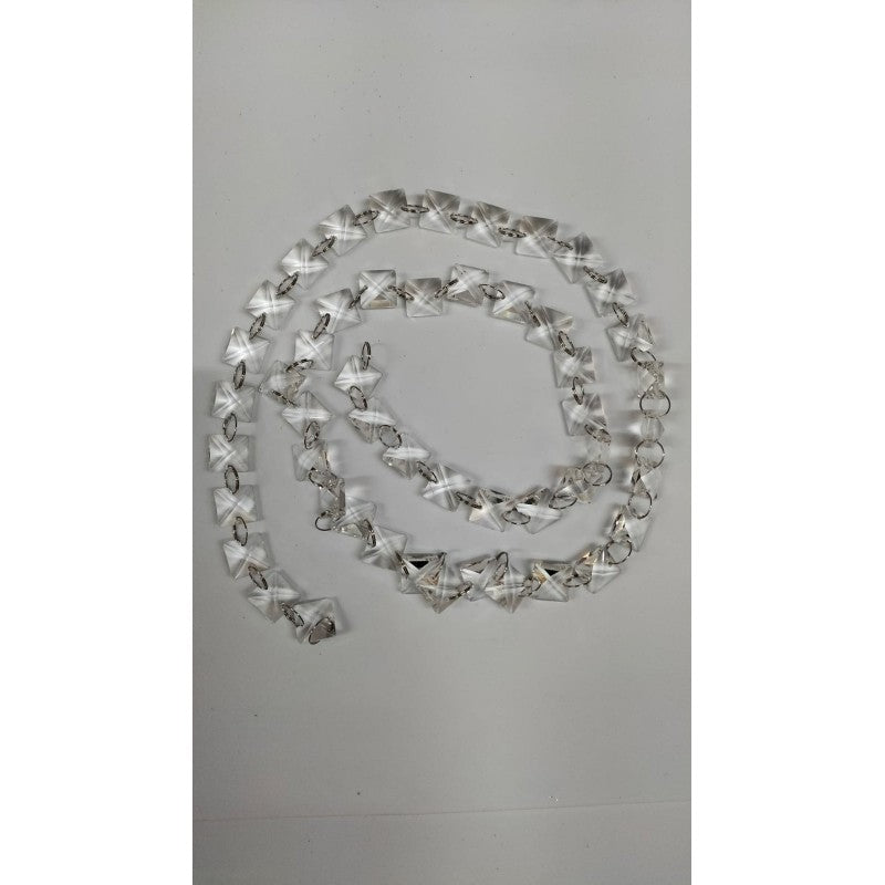 Filo Cristallo Quadrato Trasparente 1 Mt