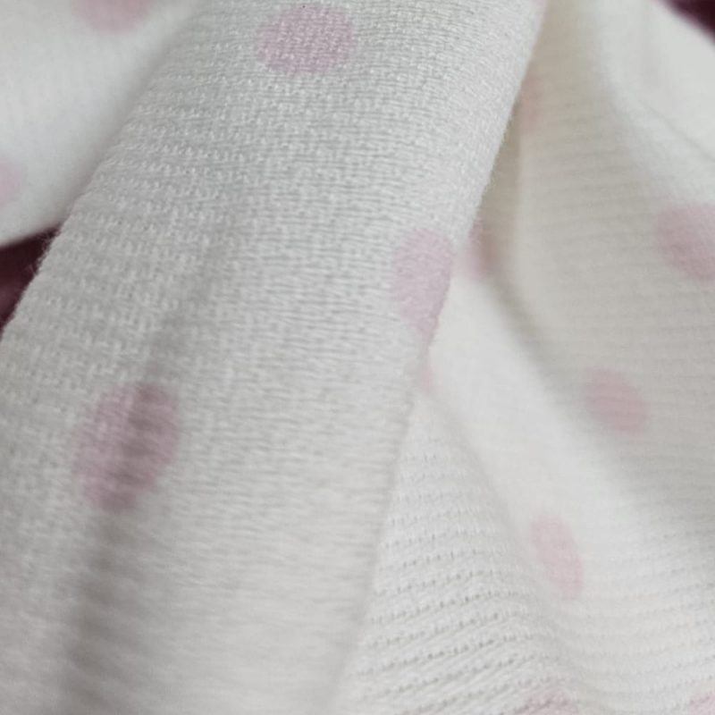 Fiocco Nascita A Pois Rosa