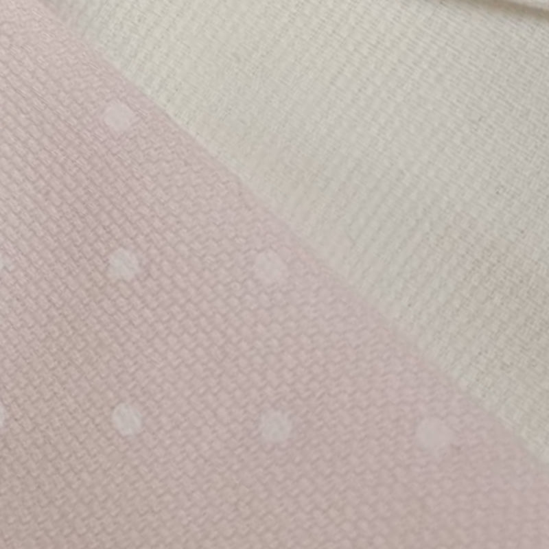 Fiocco Nascita Ballerina Su Nuvoletta - Rosa A Pois