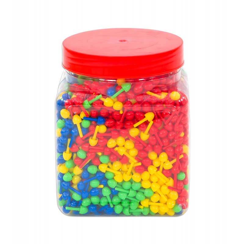 Flacone 1kg Chiodini Assortiti 10 Mm – Quercetti 2410