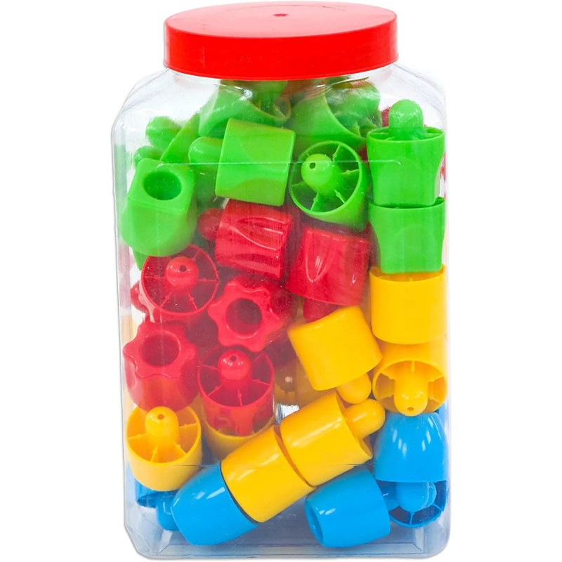 Flacone Chiodoni Assortiti 45mm 60pz – Quercetti 2401