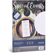 Carta metallizzata Favini Special Events, 10 fogli, 250 g/m²,  formato A4 (21x29,7 cm)