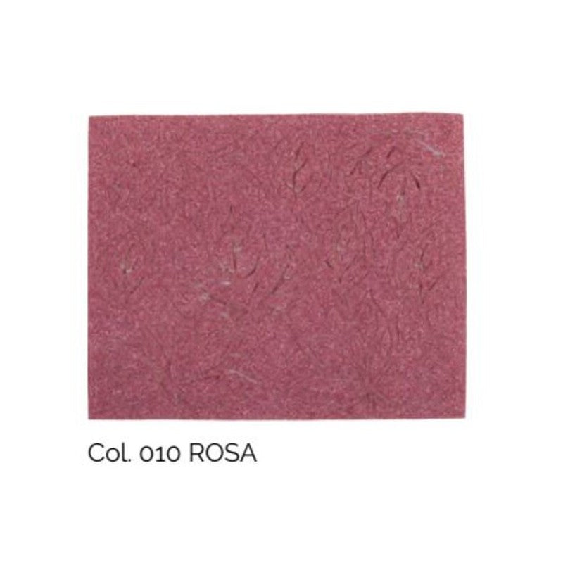 Foglie Feltro Stardust 20x18 Cm - Termoformabile 3 Mm - Rosa Glitter - Renkalik