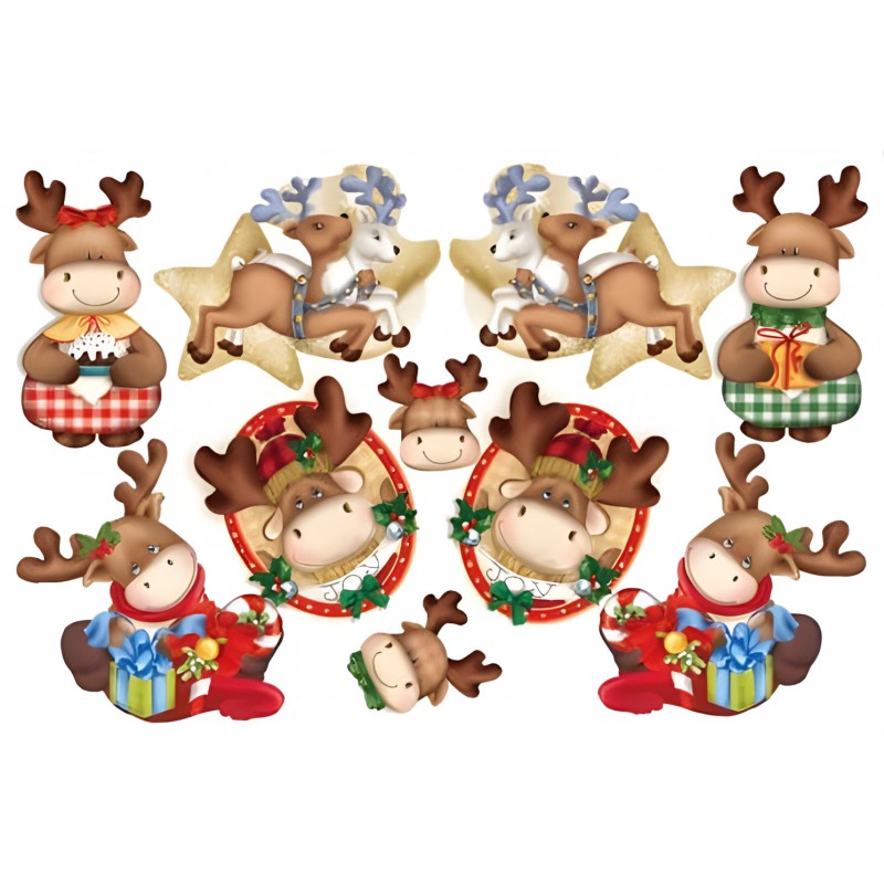 Fommy Deco Renne Cm 20x30 - Renkalik