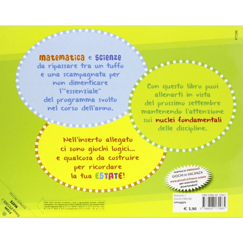 Fresco D’estate 1 - Matematica