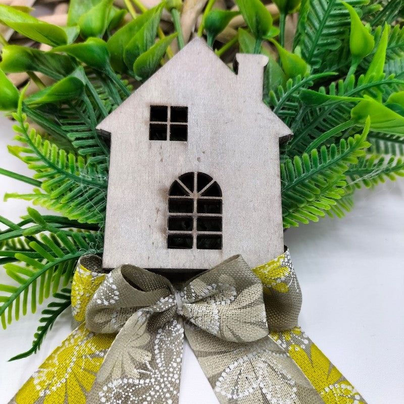 Fuoriporta "home" Con Cuore A Ragnatela E Tubolare Renkalik