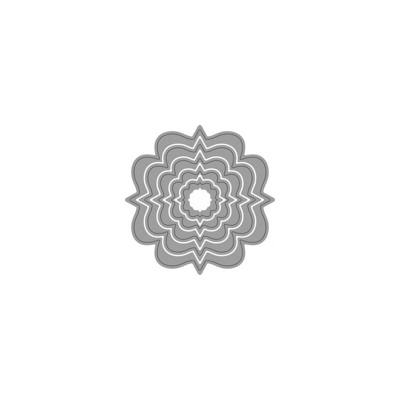 Fustella Sottile - Caleidoscopio 68x68mm - Pc1574