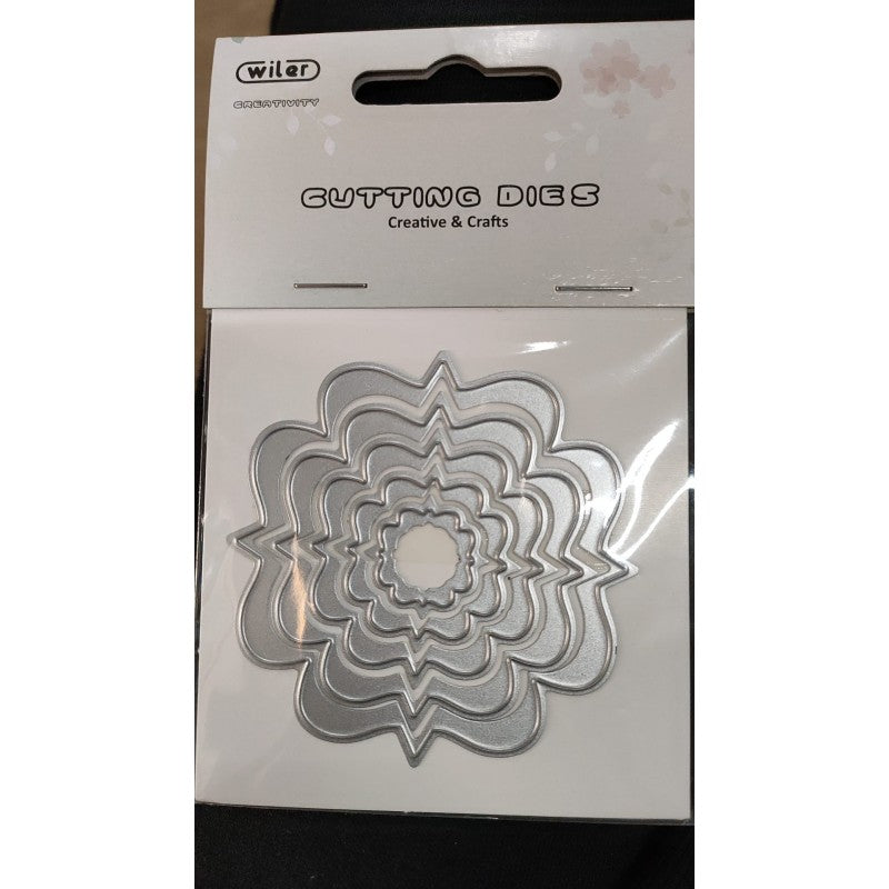 Fustella Sottile - Caleidoscopio 68x68mm - Pc1574