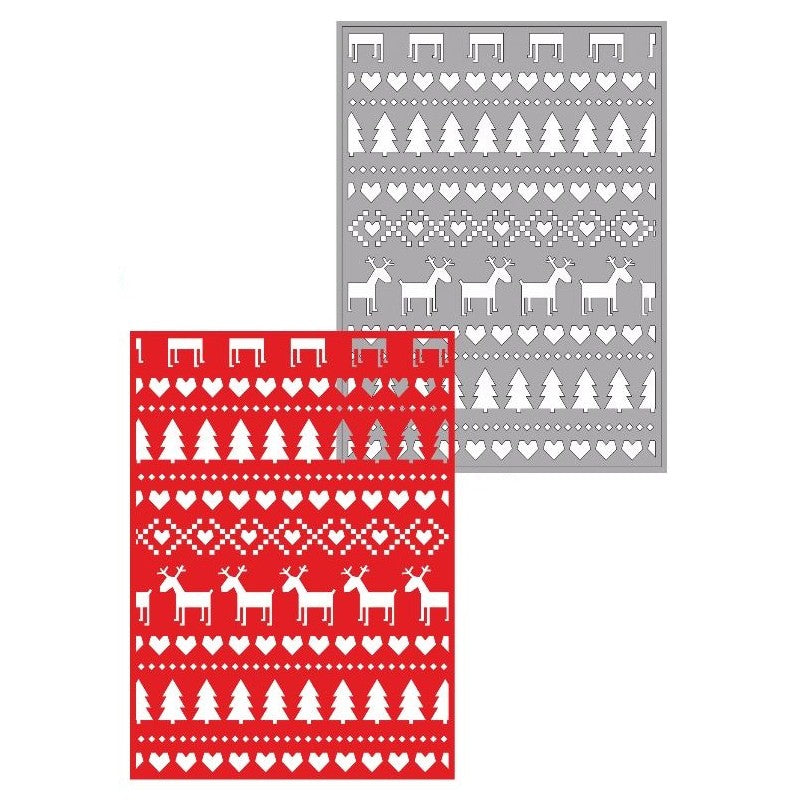 Fustella Sottile - Cartolina Natale Pc1223