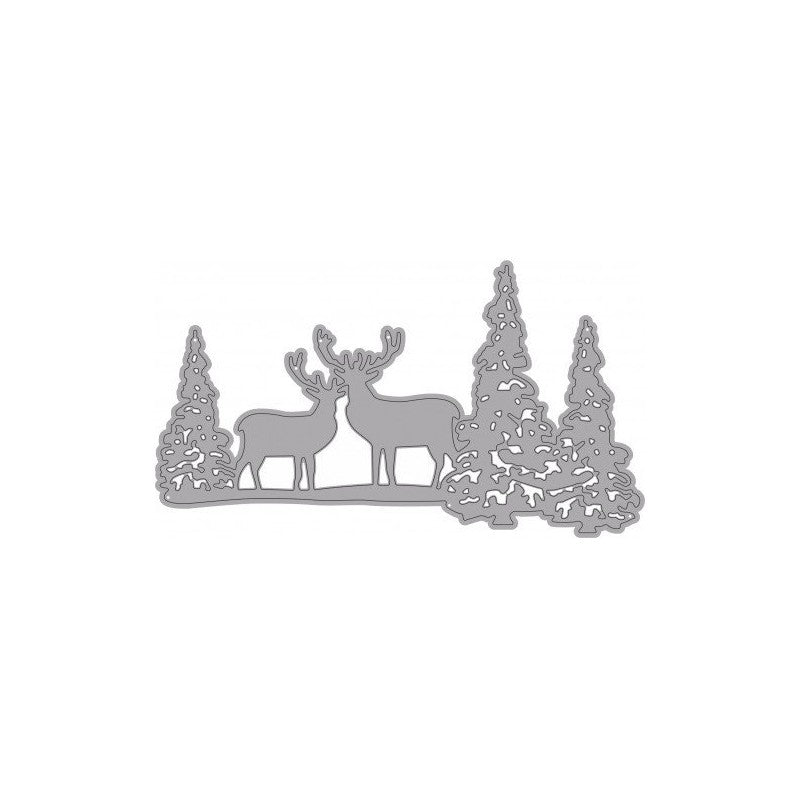 Fustella Sottile - Renne 145x80mm Pc1214