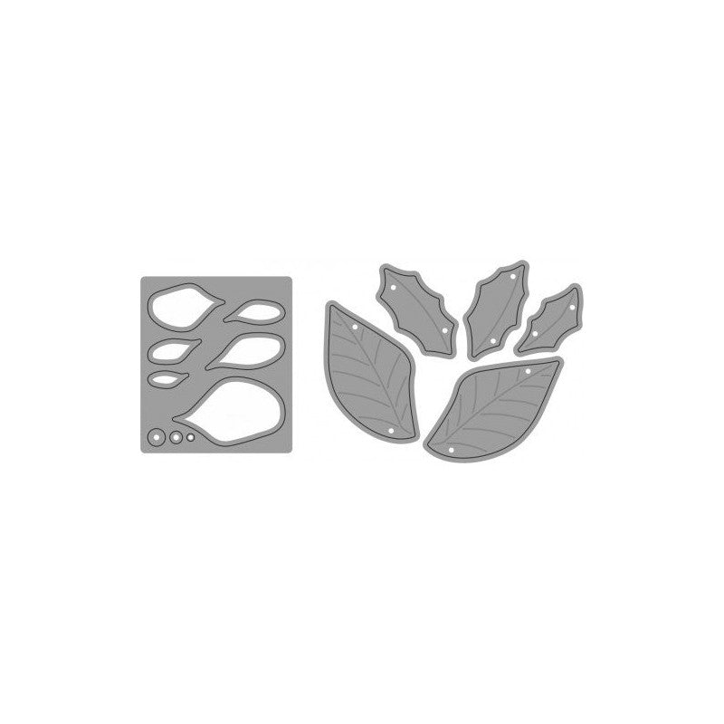 Fustelle Sottili Composte - Fiori In 6 Pezzi Pc1809