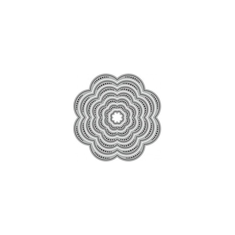 Fustelle Sottili – Fiori 7 Sogg. 72,5x72,5mm Pc1009