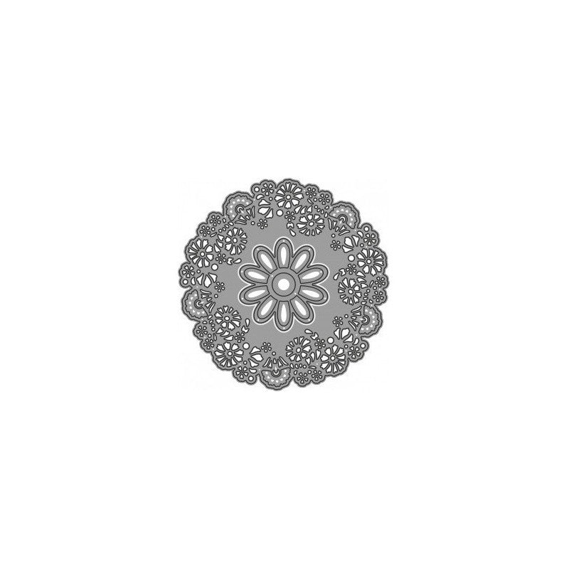 Fustelle Sottili – Ornamento Floreale 2 Sogg. 105x105mm Pc1007