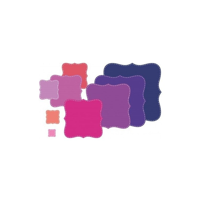 Fustelle Sottili – Targhette 9 Sogg. 80x80mm Pc1013