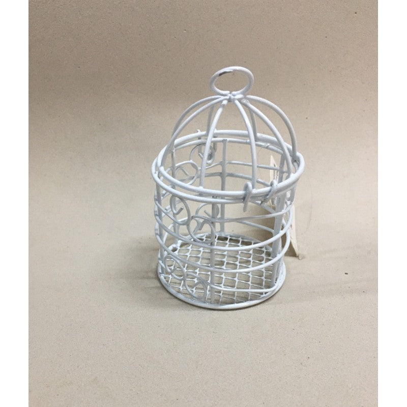 Gabbietta Decorativa In Metallo Piccola