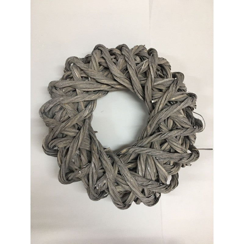 Ghirlanda In Legno Ø30cm - 2 Colori Assortiti