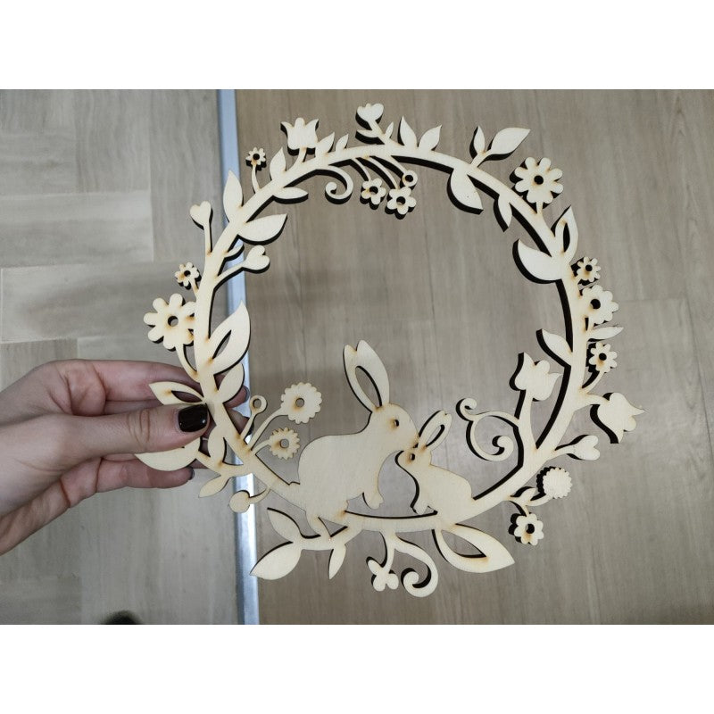 Ghirlanda In Legno Primavera