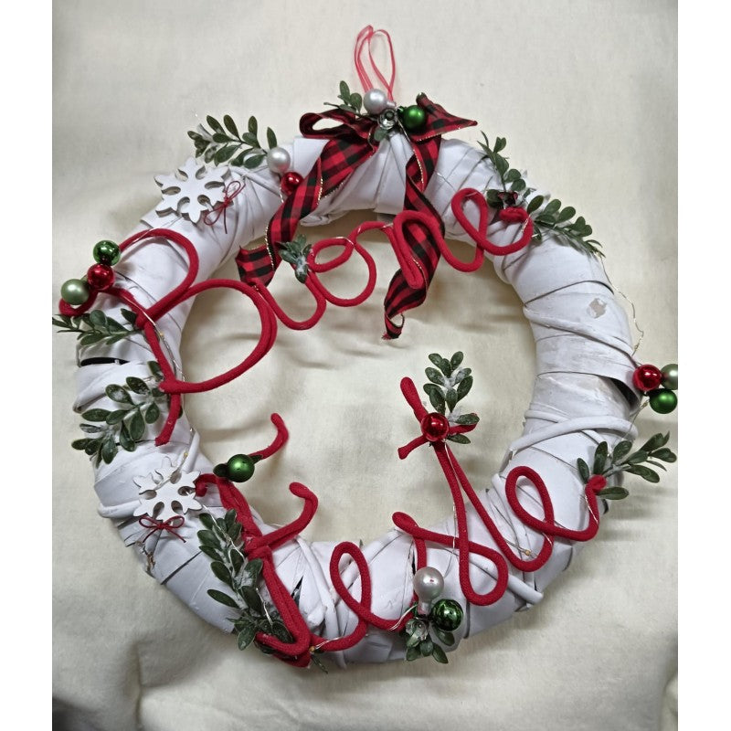 Ghirlanda Natalizia "buone Feste”