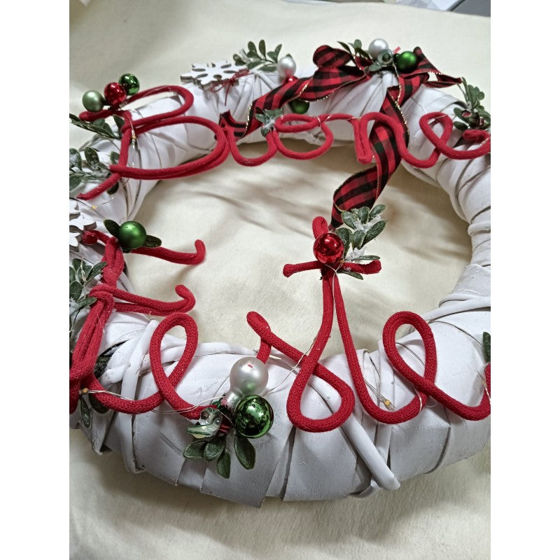 Ghirlanda Natalizia "buone Feste”