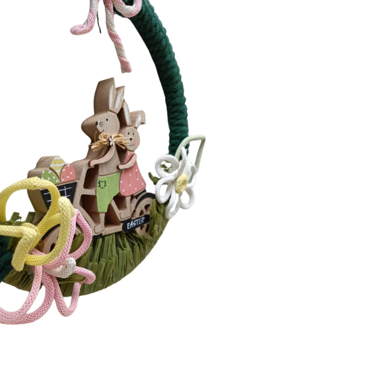 Ghirlanda Pasquale Realizzata A Mano