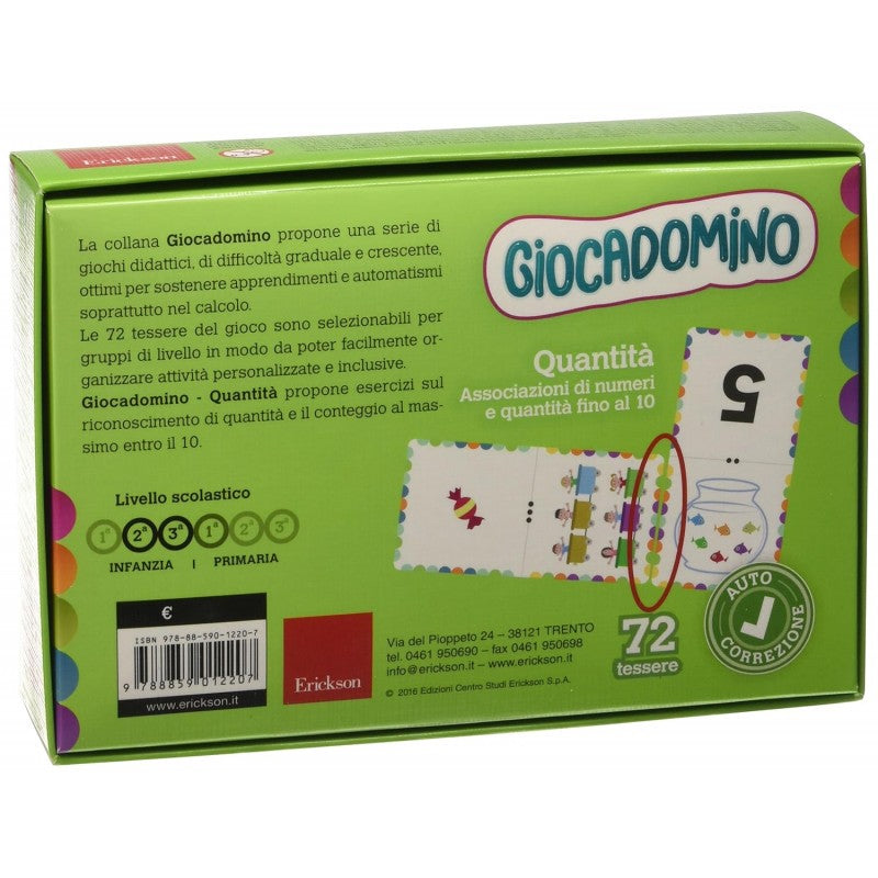 Giocadomino Quantità – Erickson