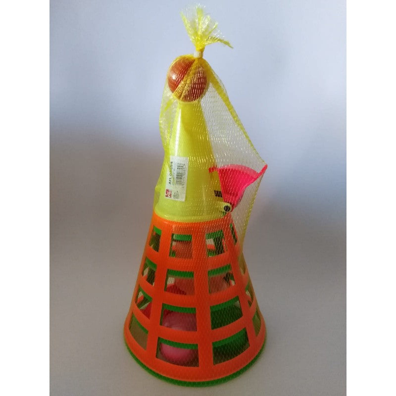 Gioco Canestro Mega Basket Ball Con Palline - Cwr 08895