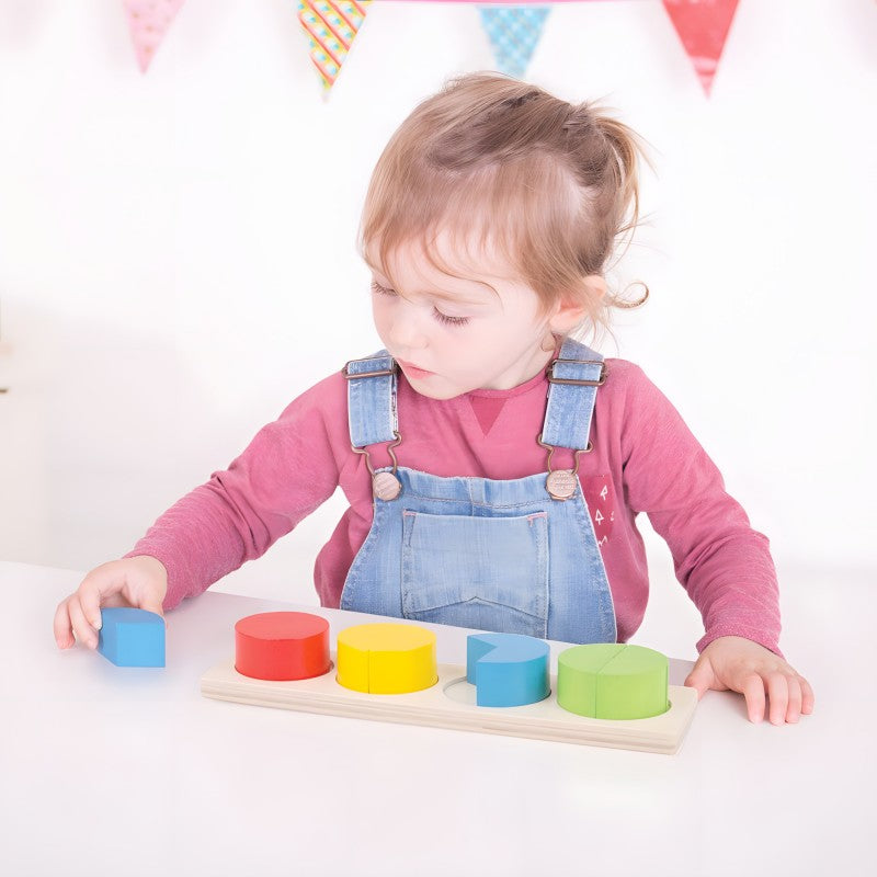 Gioco Delle Frazioni In Legno - Bigjigs