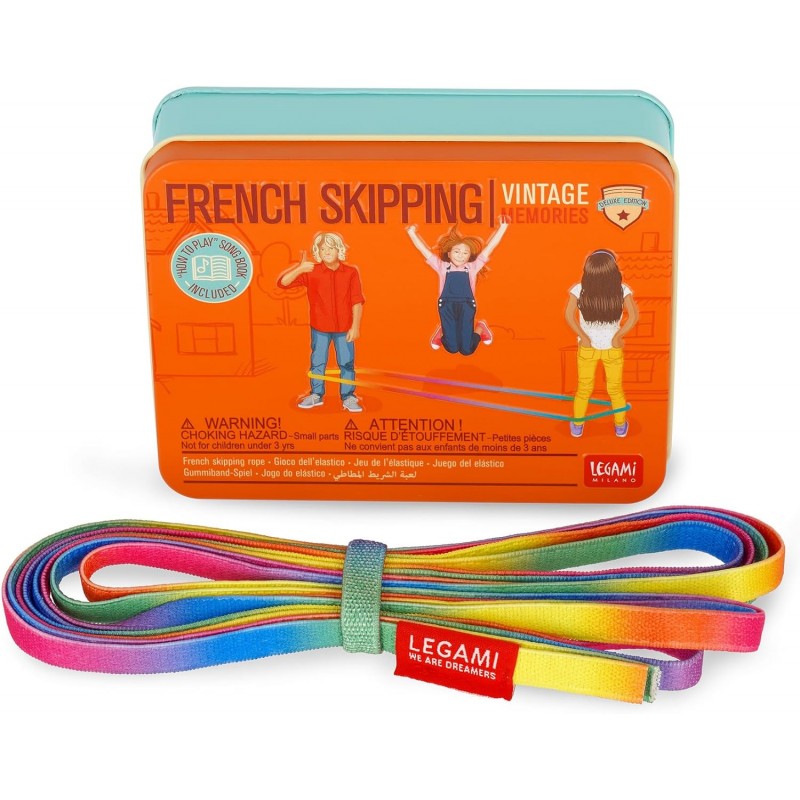 Gioco Dell'elastico, French Skipping, Corda Per Salto - Legami
