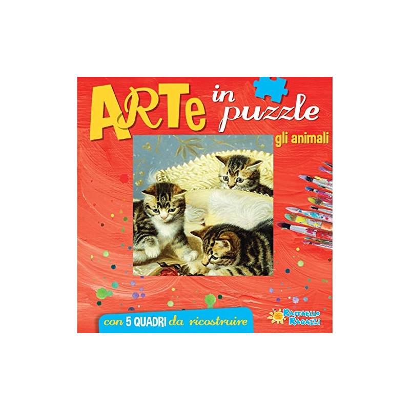 Gli Animali. Arte In Puzzle. Libro Puzzle. Ediz. Illustrata