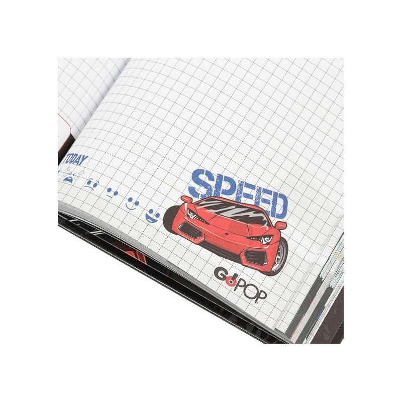 Go Pop Diario Scuola Go Pop 2024/2025, Copertina Rigida, Boy