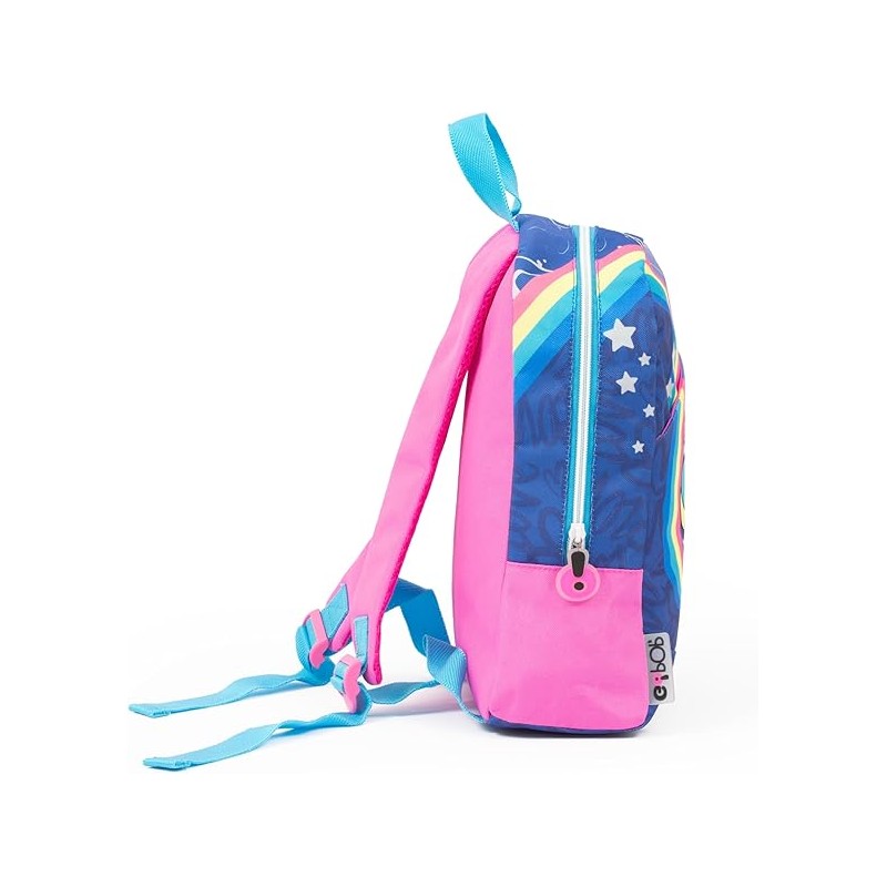 Go Pop Zainetto Unicorn Con Ampio Comparto Centrale, Zaino Piccolo Per Asilo, A Tema Unicorno, Per Scuola Materna