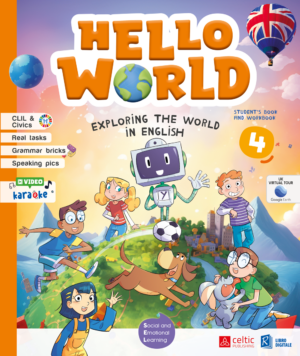 Hello world. Exploring the world in English. Student's book & workbook . With Wonder magazine
