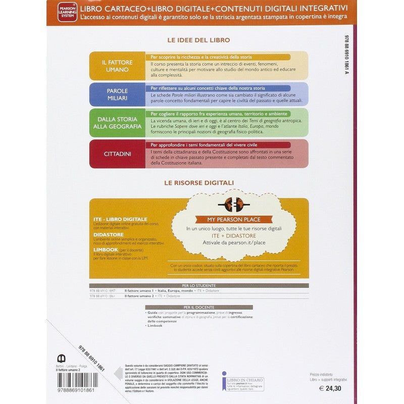 Il Fattore Umano 2 Storia E Geografia