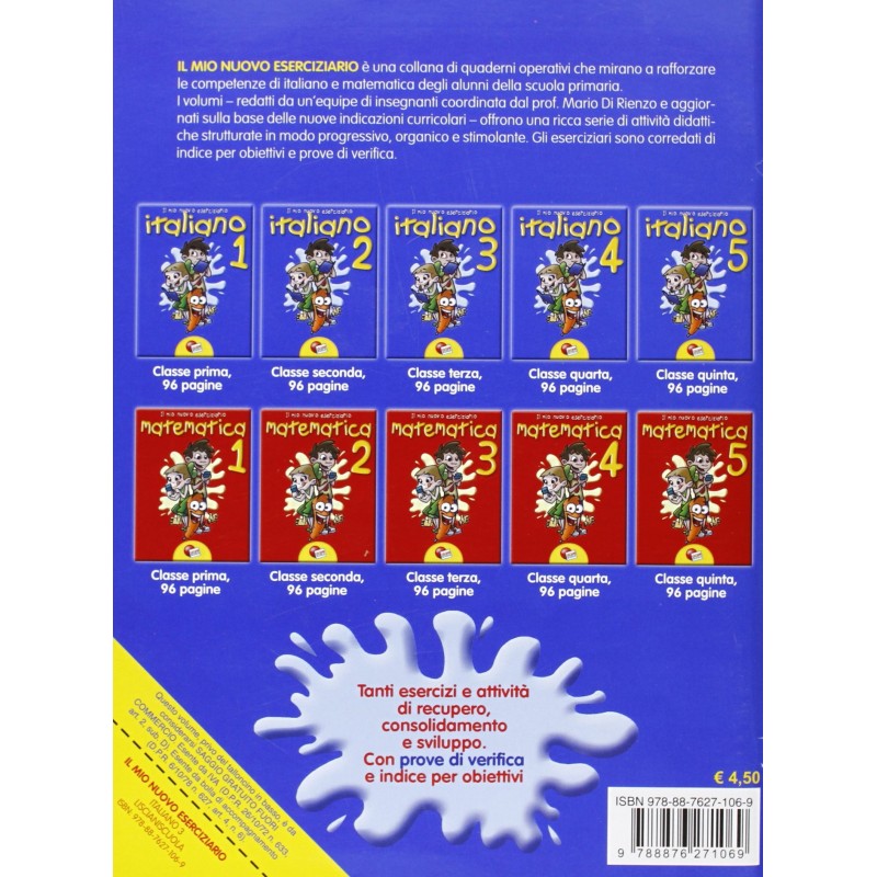Il Mio Nuovo Eserciziario. Italiano. Per La Scuola Elementare (vol. 3)