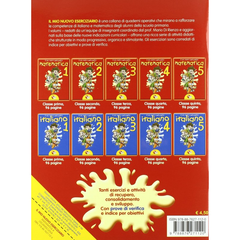 Il Mio Nuovo Eserciziario Matematica 4