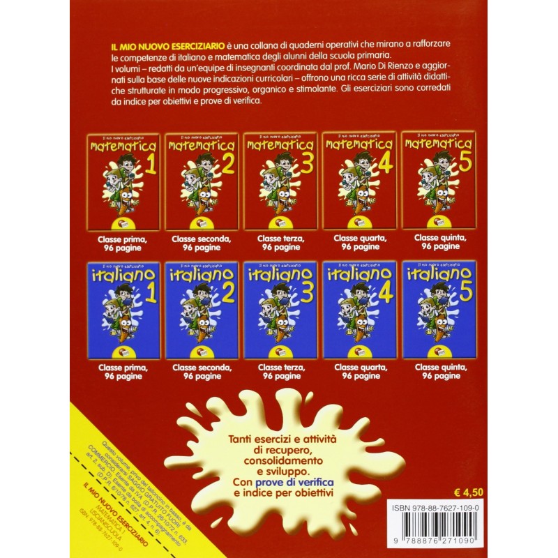 Il Mio Nuovo Eserciziario. Matematica. Per La Scuola Elementare (vol. 1)