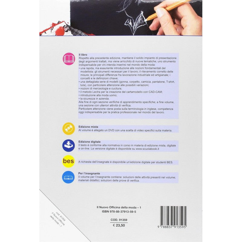 Il Nuovo Officina Della Moda. Per Il Biennio Degli Ist. Professionali. Con E-book. Con Espansione Online. Con Dvd-rom