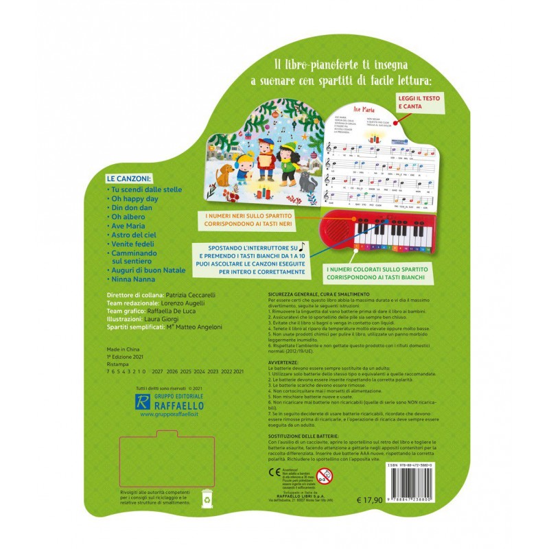 Il Pianoforte Di Natale. Ediz. A Colori – Raffaello