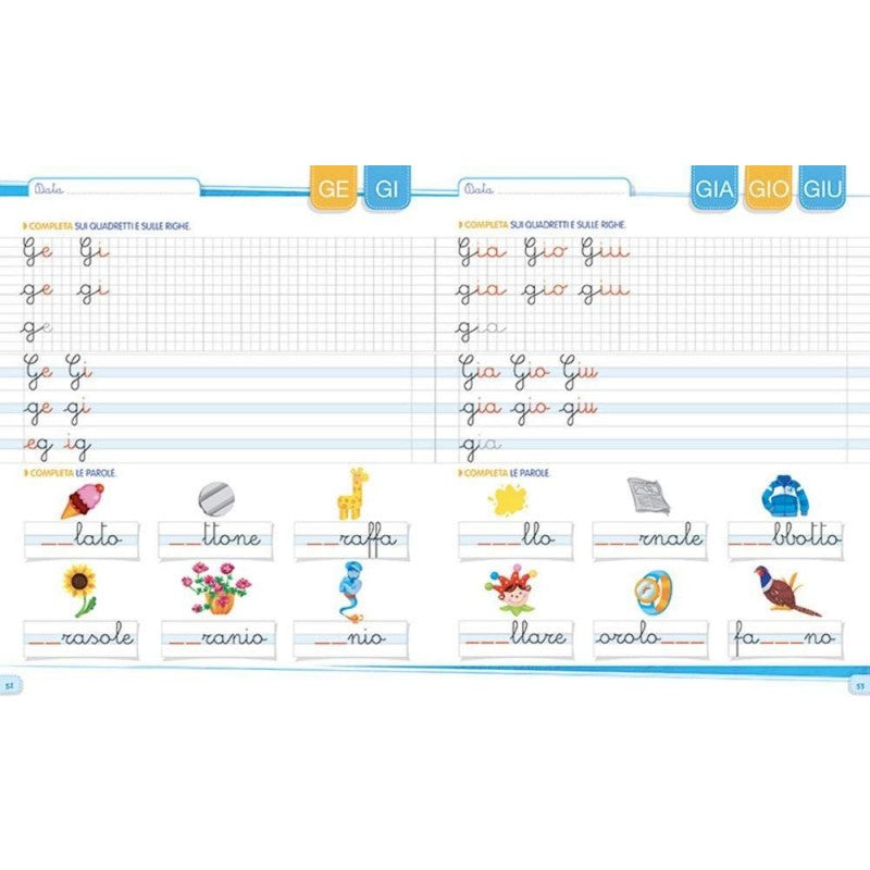 Il Quaderno Del Corsivo. Vocali, Consonanti, Sillabe